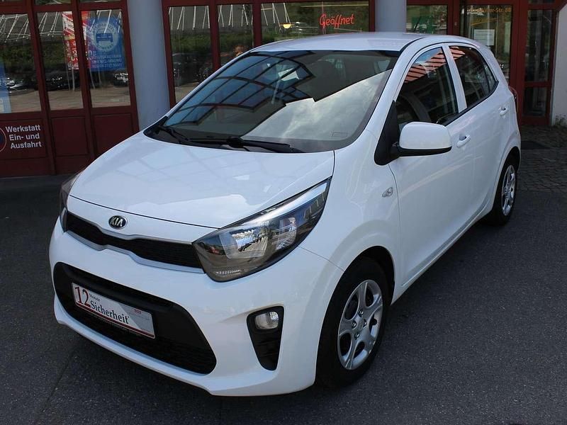Gebraucht Kia Picanto Edition 7 67 PS (49 kW) 2018 (ud) schneeweiss Kleinwagen