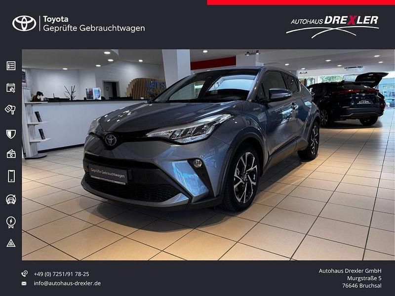 Sodalithblau metallic 178 Gebraucht 2021 Toyota C-HR Team SUV | 22.900 € (Fairer Preis) - Bild 1/4