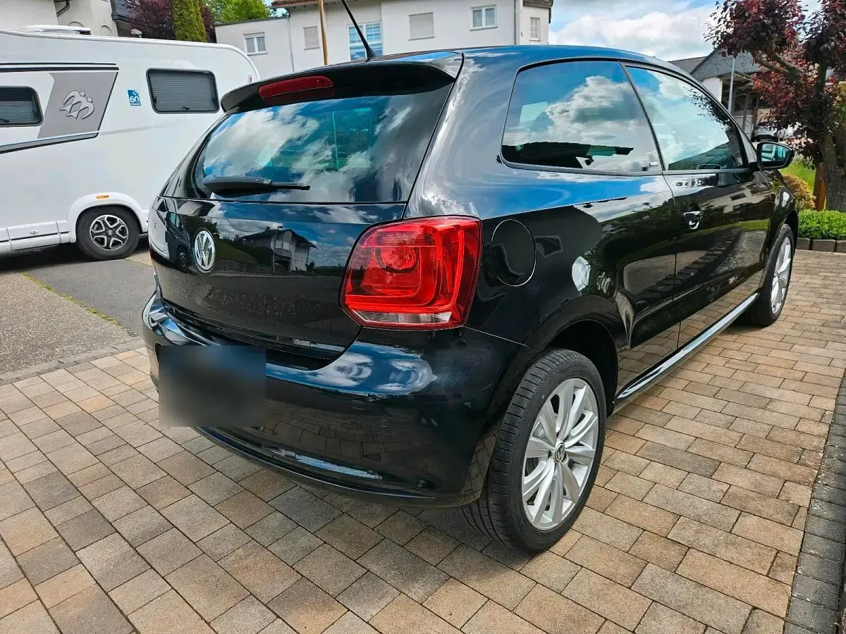 Gebraucht VW Polo Style 86 PS (63 kW) 2011 Schwarz Kleinwagen