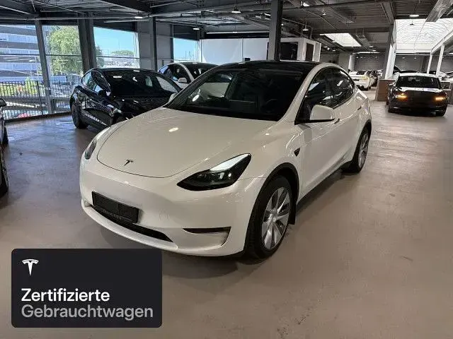 Gebraucht Tesla Model Y Long Range AWD 258 kW (351 PS) 2023 Weiß SUV