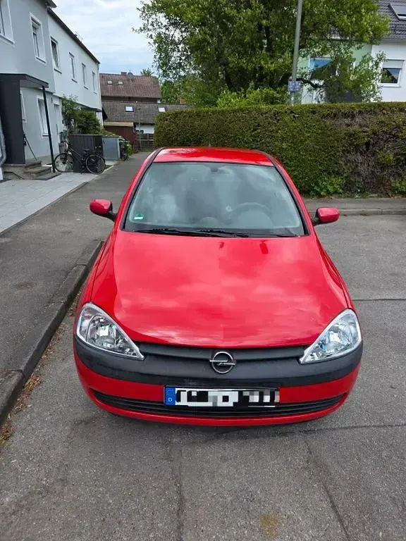 Brugt Opel Corsa 75 HK (55 kW) 2002 Rød Hatchback