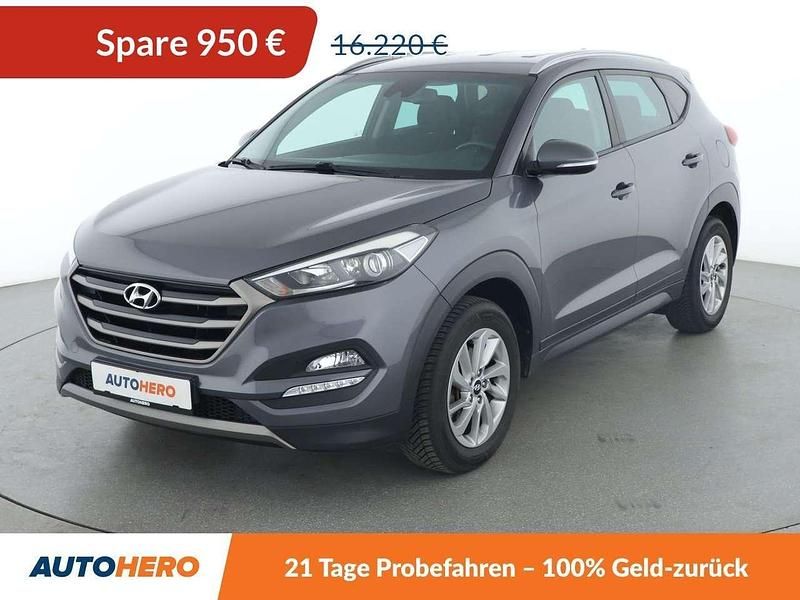 Grau Gebraucht 2016 Hyundai Tucson Intro Edition SUV | 15.090 € (Guter Preis) - Bild 1/3