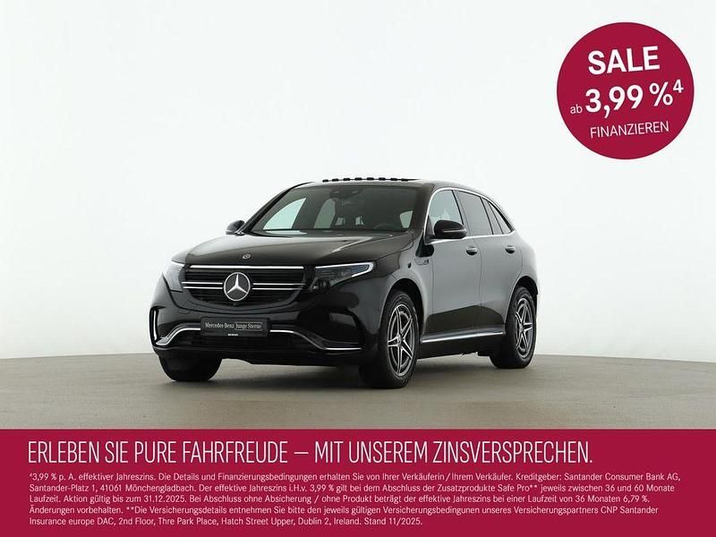 Schwarz Gebraucht 2022 Mercedes EQC400 AMG SUV | 37.980 € (Guter Preis) - Bild 1/4