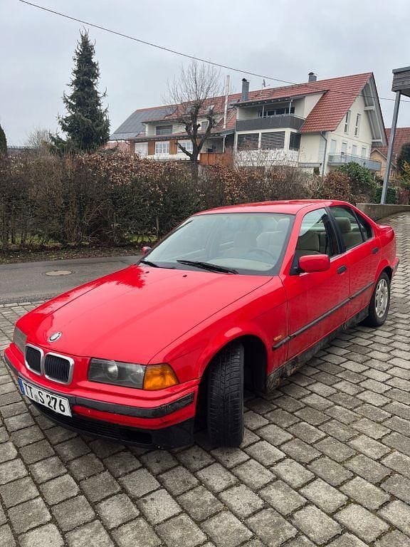 Usado BMW 316 102 HP (75 kW) 1997 Vermelho Sedan