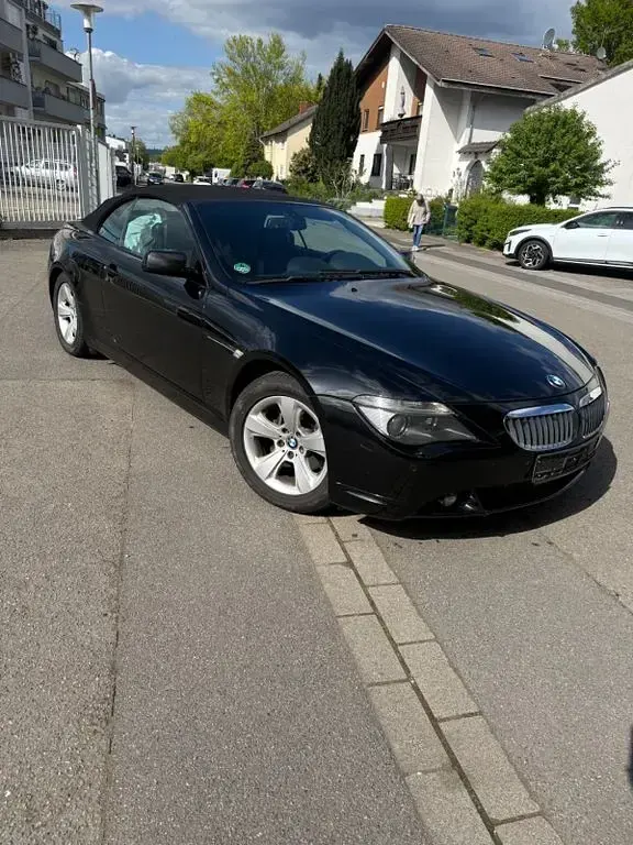 Gebraucht BMW 630 Cabriolet 258 PS (189 kW) 2007 Schwarz Cabrio