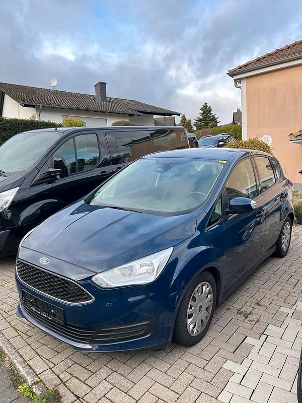 Blau Gebraucht 2018 Ford C-MAX Ambiente Van / Kleinbus | 7.600 € (Fairer Preis) - Bild 1/4