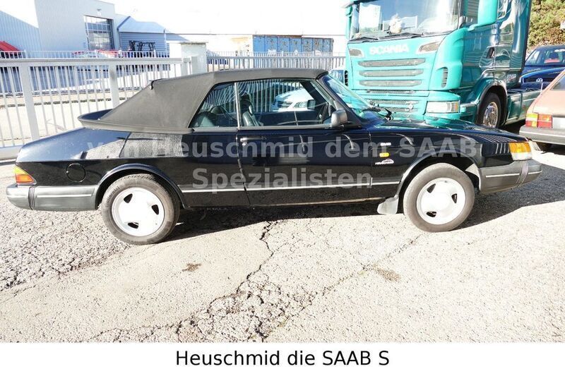 Gebraucht Saab 900 Cabriolet 126 PS (92 kW) 1991 Schwarz Cabrio