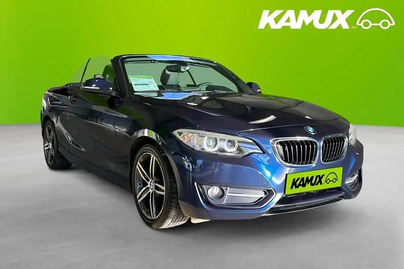Gebraucht BMW 220 Sport Line 190 PS (139 kW) 2016 Blau