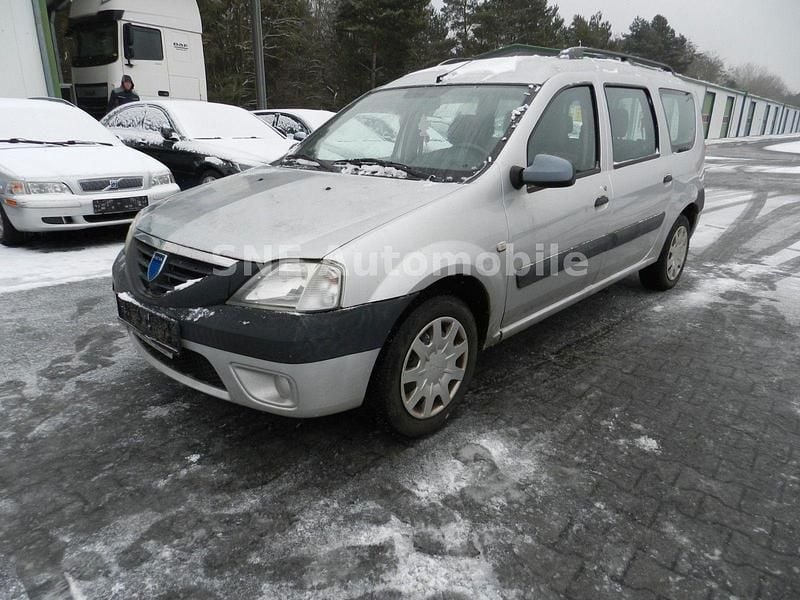 Grau Gebraucht 2008 Dacia Logan MCV Ambiance Kombi | 890 € (Superpreis) - Bild 1/4