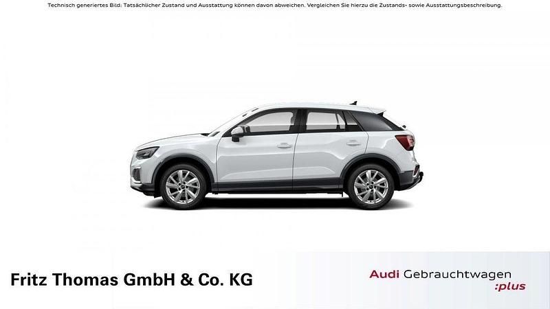 Gebraucht Audi Q2 Ambiente 150 PS (110 kW) 2021 Gletscherweiß metallic SUV