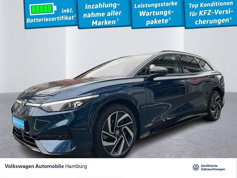 Gebraucht VW ID.7 Pro 210 kW (286 PS) 2025 8h aquamarinblau metallic Kombi