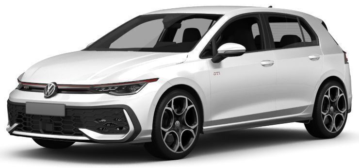 Weiß Neu 2025 VW Golf VIII GTI Limousine | 45.655 € (Etwas zu teuer) - Bild 1/1