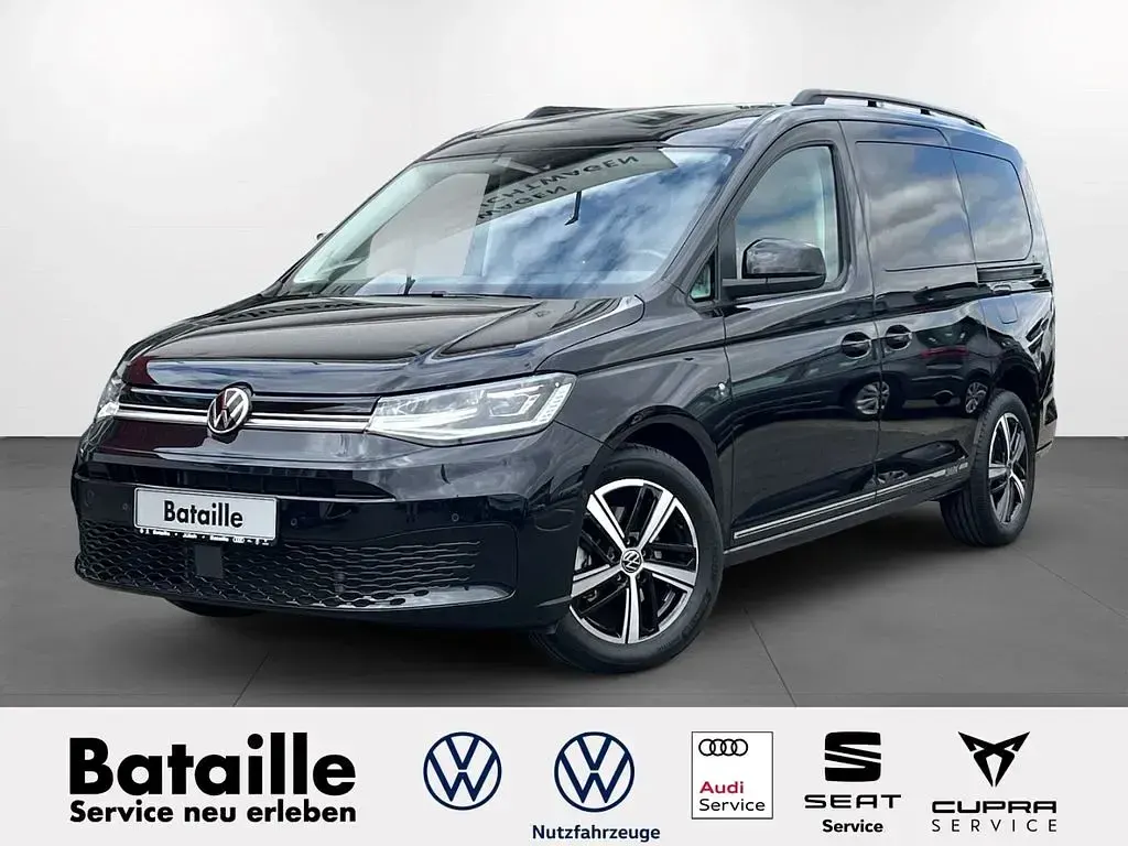 Gebraucht VW Caddy Maxi Dark Label 102 PS (75 kW) 2026 Schwarz Van / Kleinbus