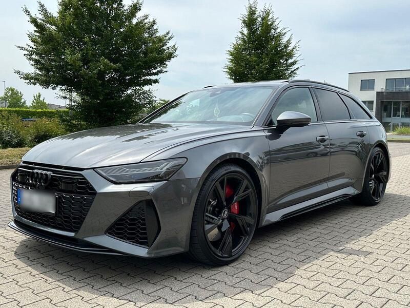 Grau Gebraucht 2021 Audi RS6 Ambiente Kombi | 97.600 € (Teuer) - Bild 1/4