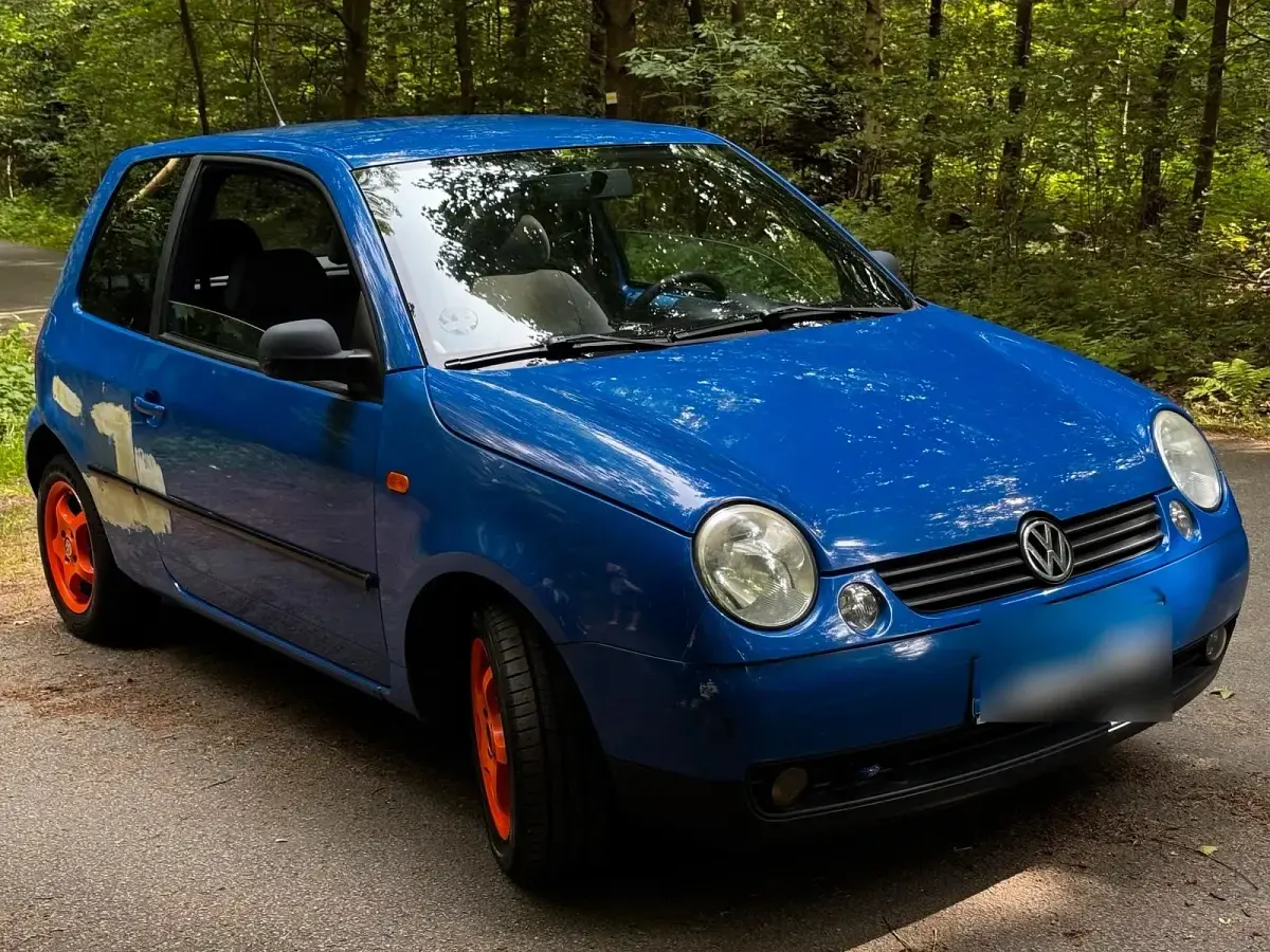 Gebraucht VW Lupo 75 PS (55 kW) 1998 Blau Kleinwagen