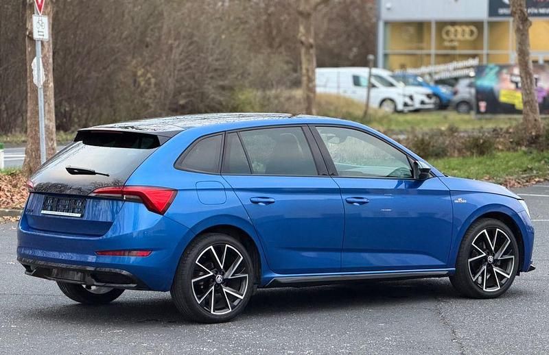 Gebraucht Skoda Scala Monte Carlo 110 PS (80 kW) 2023 Blau Kleinwagen