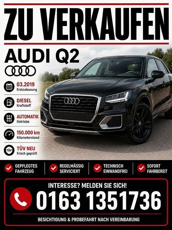 Usata Audi Q2 150 CV (110 kW) 2019 Nero SUV
