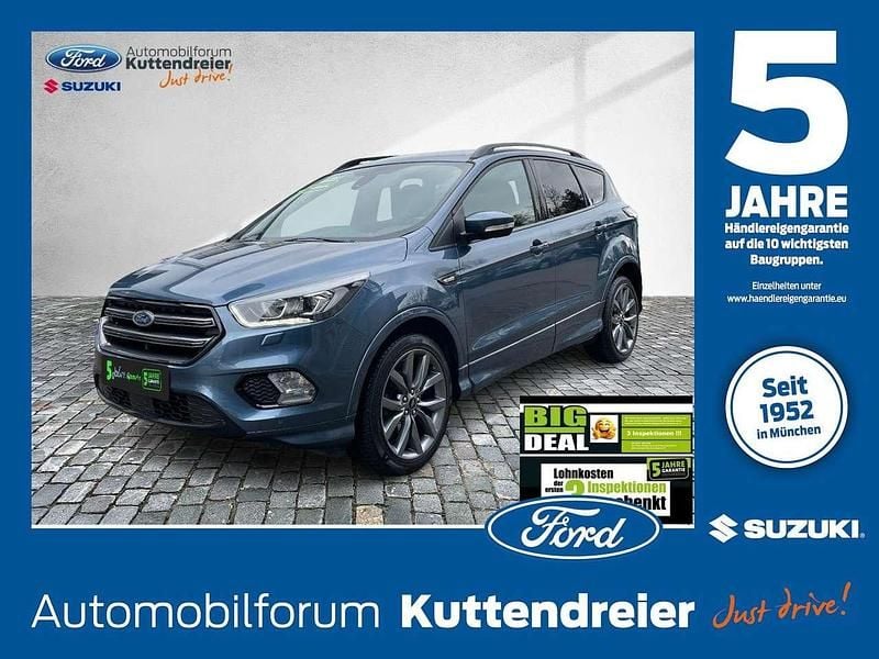 Gebraucht Ford Kuga ST-Line 150 PS (110 kW) 2019 Chromablau metallic SUV