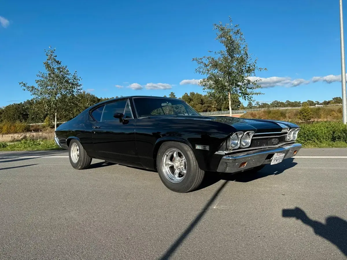 Gebraucht Chevrolet Chevelle 420 PS (308 kW) 1968 Schwarz Coupé