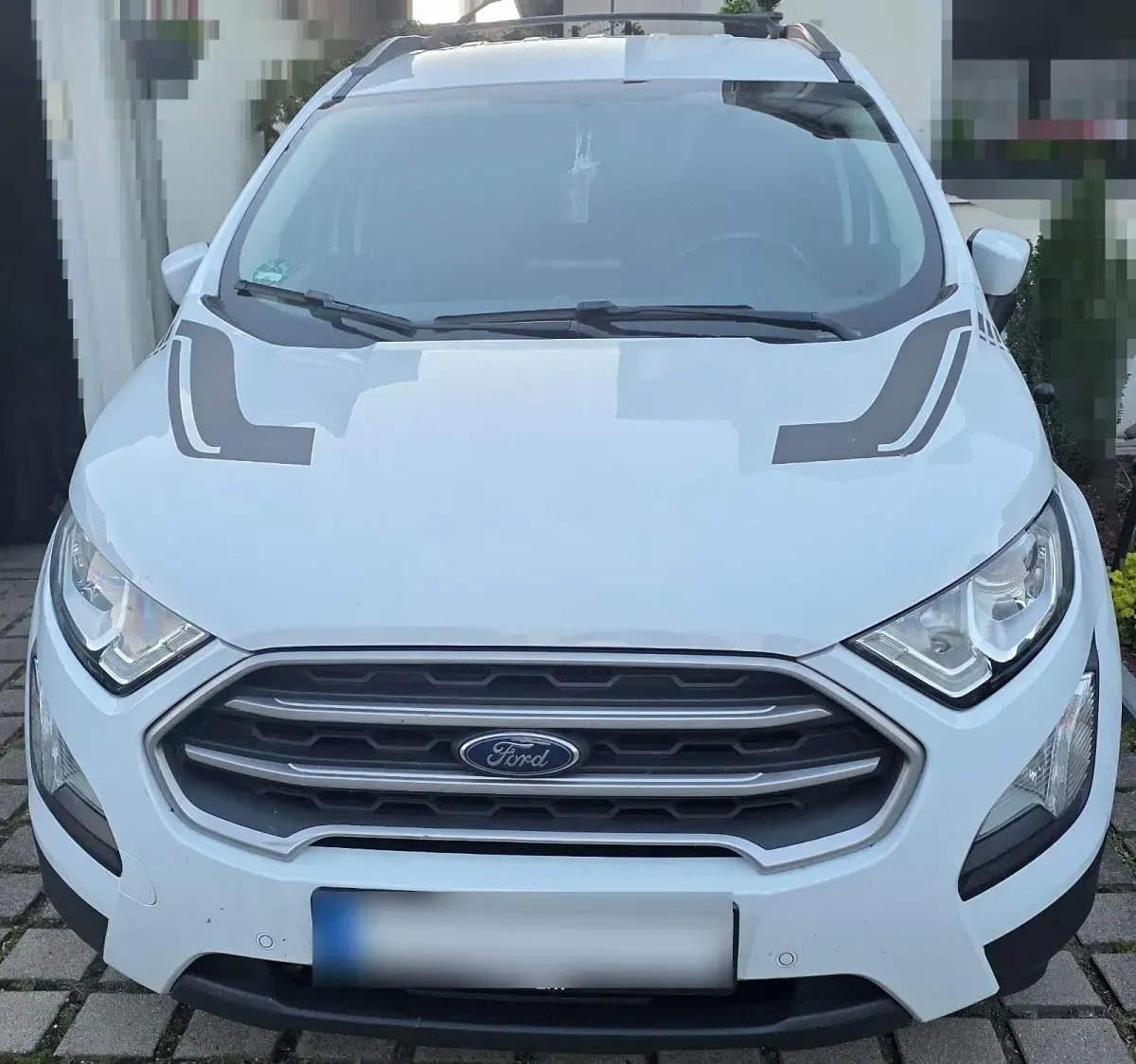 Gebraucht Ford Ecosport Titanium 125 PS (91 kW) 2019 Weiß SUV