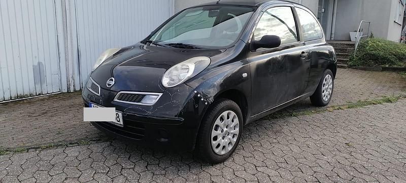 Schwarz Gebraucht 2009 Nissan Micra Kleinwagen | 1.390 € (Fairer Preis) - Bild 1/4