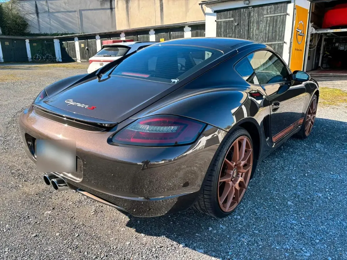 Gebraucht Porsche Cayman 245 PS (180 kW) 2008 Braun Coupé