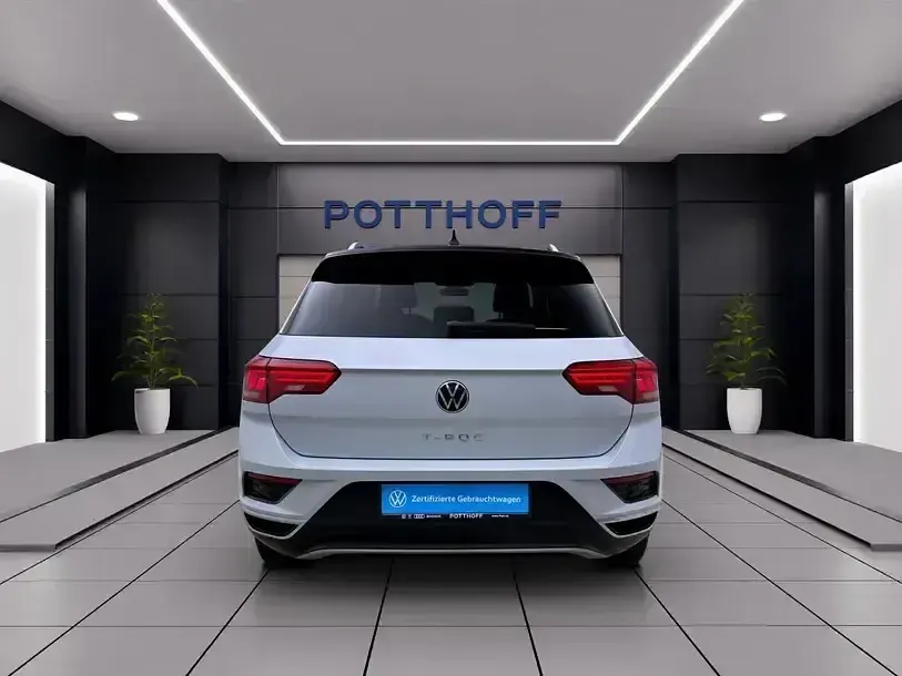 Gebraucht VW T-Roc United 150 PS (110 kW) 2020 White silver metallic SUV