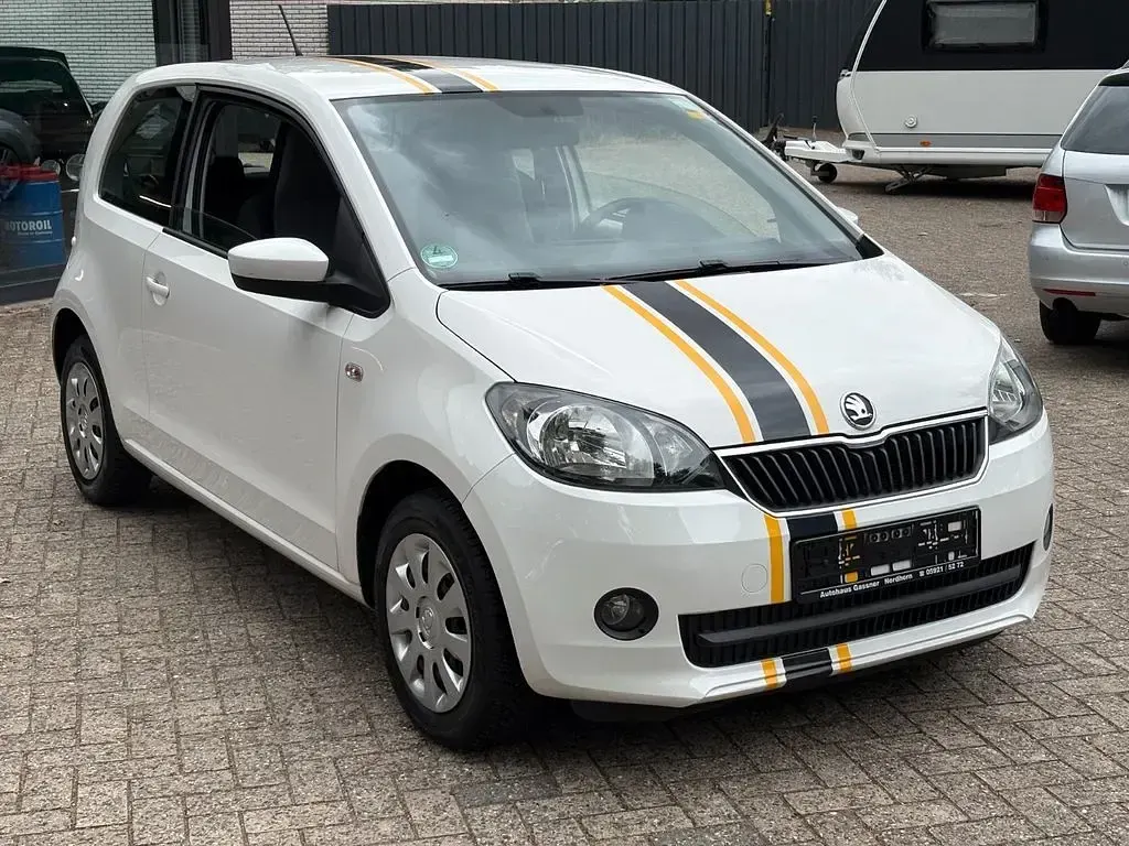 Gebraucht Skoda Citigo Ambition 60 PS (44 kW) 2014 Weiß Kleinwagen