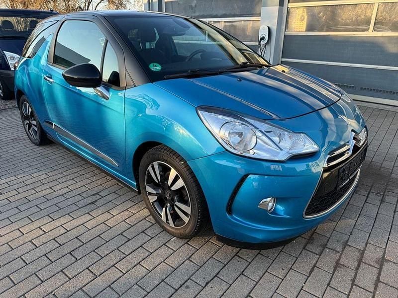 Gebraucht Citroën DS3 So Chic 82 PS (60 kW) 2013 Blau Kleinwagen
