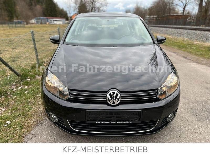 Gebraucht VW Golf VI Highline 122 PS (89 kW) 2009 Schwarz Kleinwagen