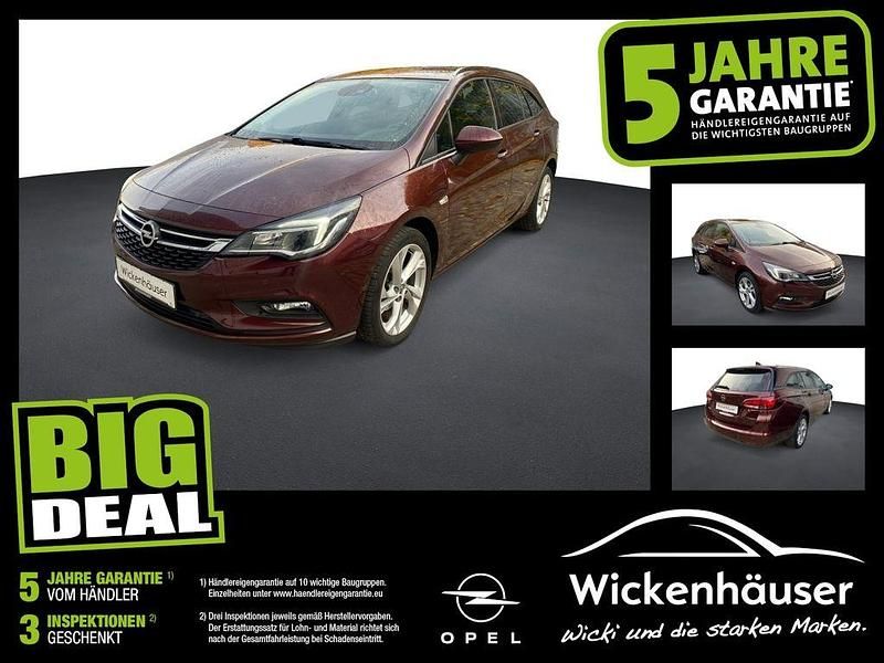 Braun Gebraucht 2018 Opel Astra Kombi | 12.990 € (Fairer Preis) - Bild 1/4