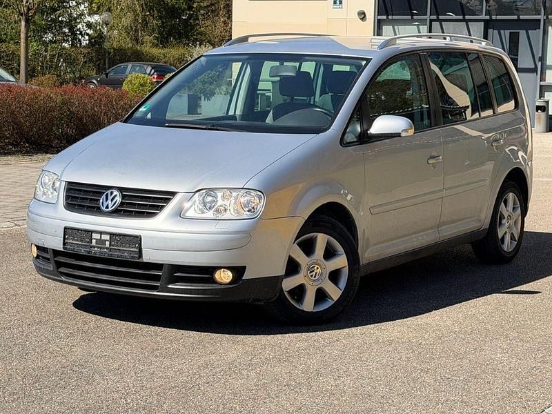 Gebraucht VW Touran Highline 105 PS (77 kW) 2004 Silber Van / Kleinbus