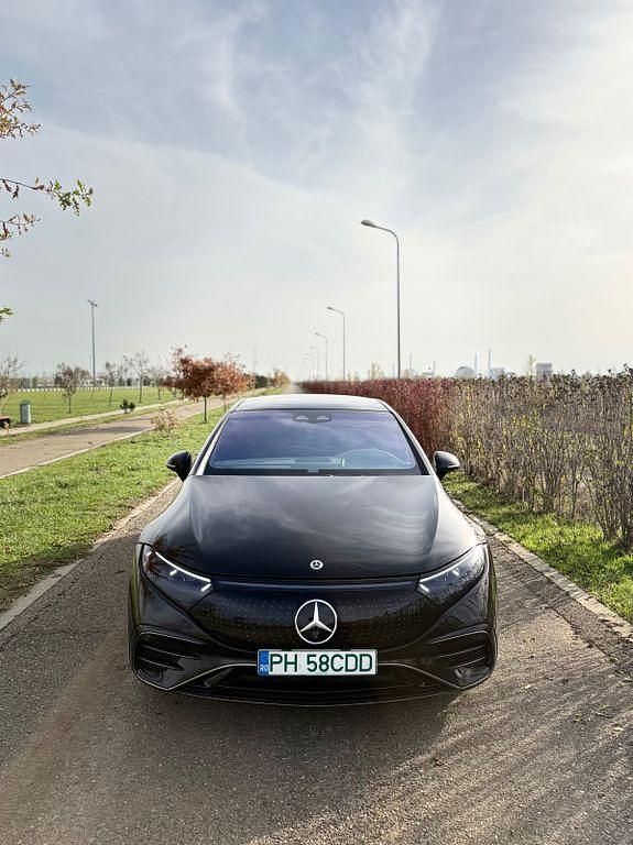 Schwarz Gebraucht 2022 Mercedes EQS580 Limousine | 67.500 € (Guter Preis) - Bild 1/4