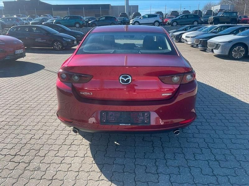 Gebraucht Mazda 3 Sky 150 PS (110 kW) 2023 Rot Limousine