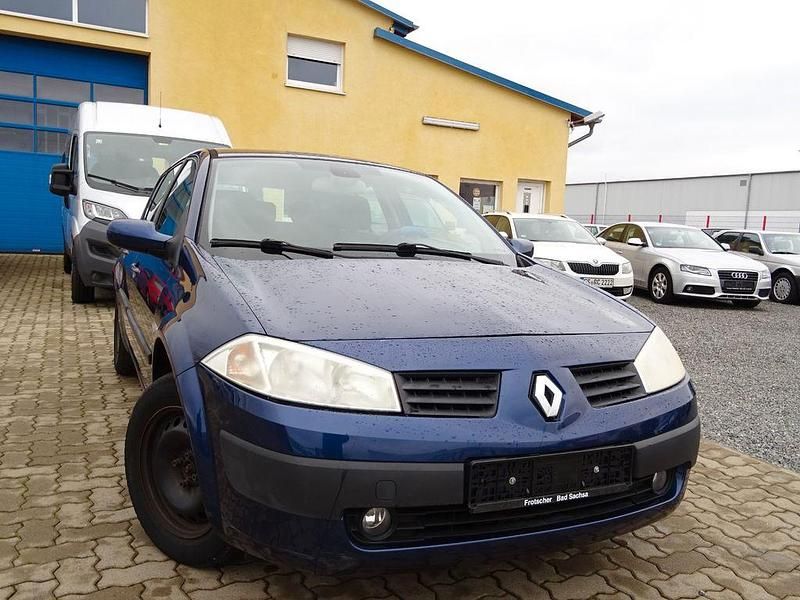 Gebraucht Renault Mégane II Expression 98 PS (72 kW) 2002 Blau Limousine