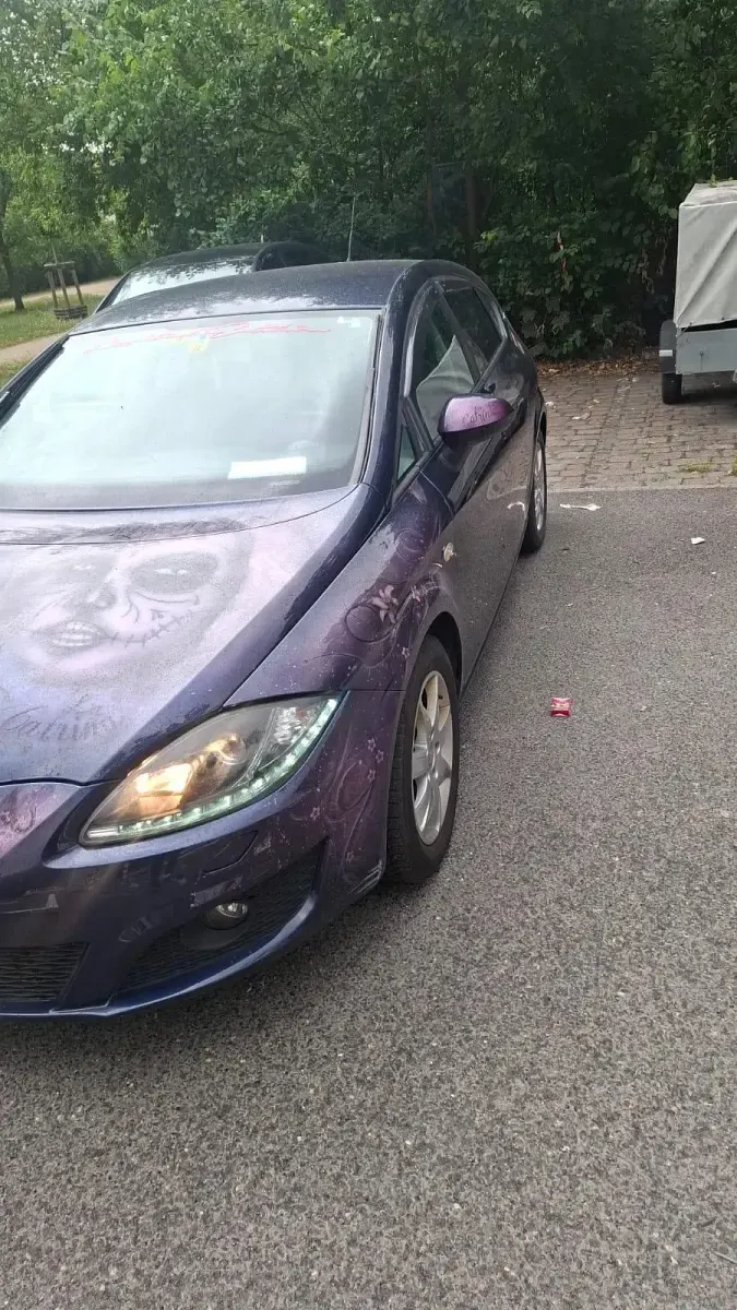 Gebraucht Seat Leon 125 PS (91 kW) 2010 Blau Kleinwagen