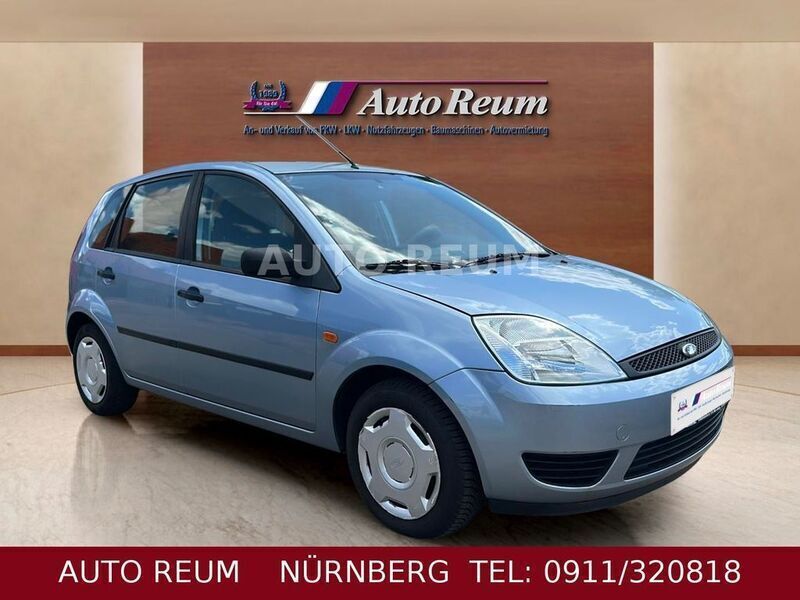 Gebraucht Ford Fiesta 60 PS (44 kW) 2005 Blau Kleinwagen
