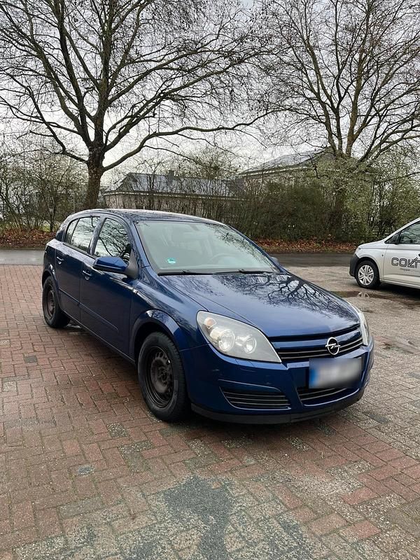 Gebraucht Opel Astra 2005 Blau Kleinwagen