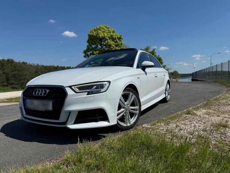 Weiß Gebraucht 2017 Audi A3 S-Line Limousine | 21.000 € (Fairer Preis) - Bild 1/4