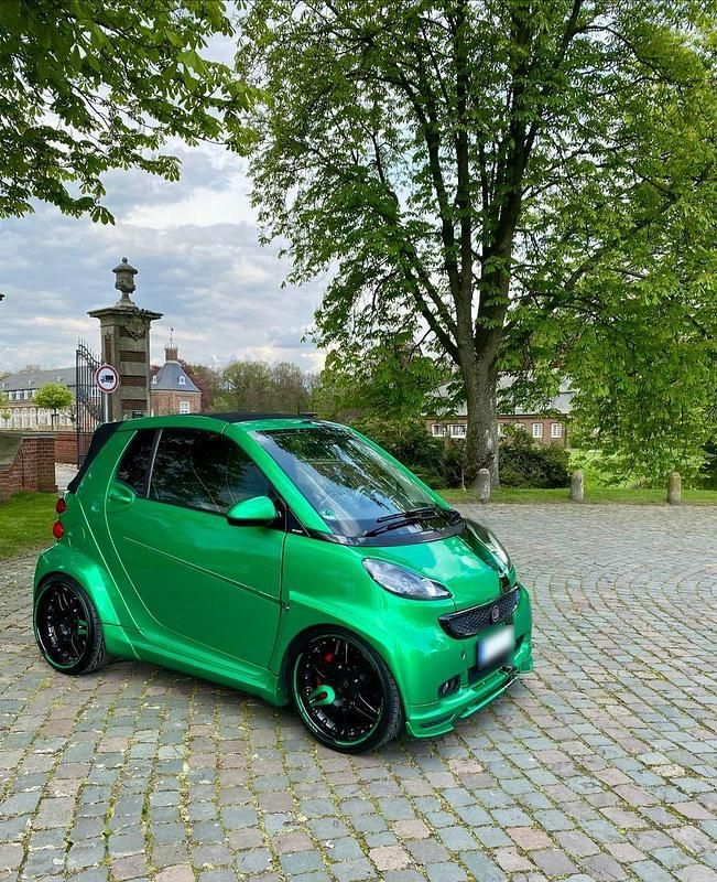 Gebraucht Smart ForTwo Cabrio Brabus 111 PS (81 kW) 2008 Schwarz Cabrio