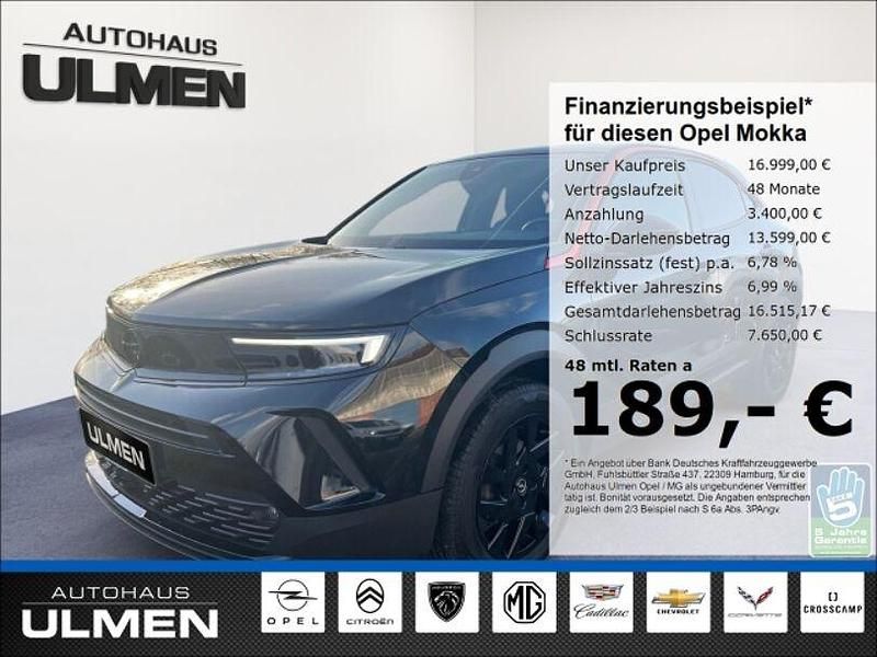 Schwarz Gebraucht 2022 Opel Mokka GS Line SUV | 16.777 € (Guter Preis) - Bild 1/4