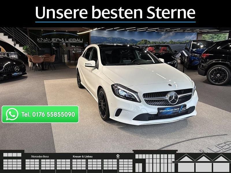Zirrusweiß Gebraucht 2017 Mercedes A220 Urban Limousine | 24.660 € (Teuer) - Bild 1/4