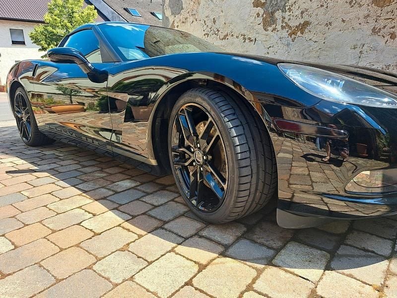 Second-hand Corvette C6 404 CP (297 kW) 2007 Negru Cabrio