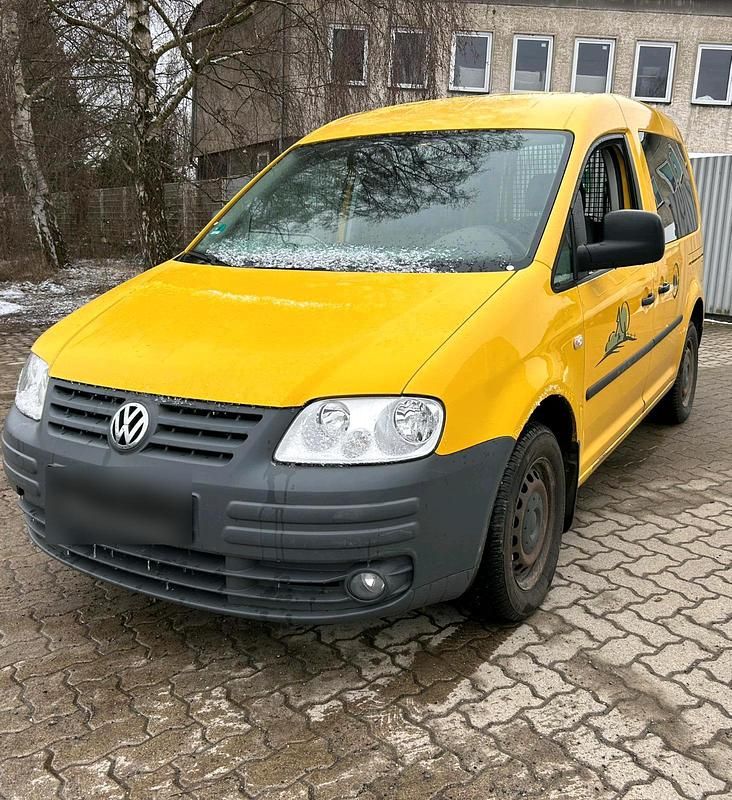 Gebraucht VW Caddy 70 PS (51 kW) 2007 Gelb Van / Kleinbus