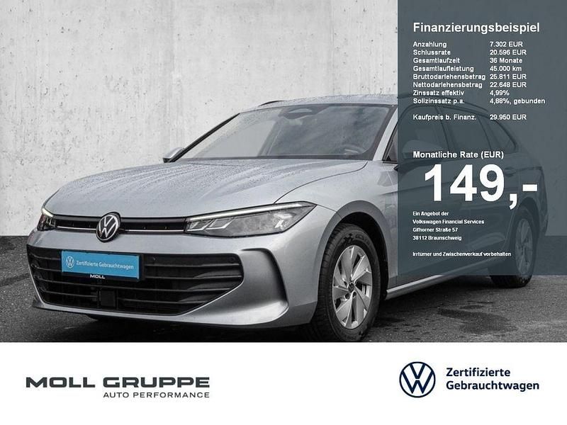 Silber Gebraucht 2024 VW Passat Kombi | 29.950 € (Superpreis) - Bild 1/4
