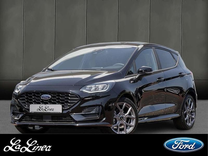 Obsidianschwarz metallic Neu 2024 Ford Fiesta ST-Line Kleinwagen | 23.990 € (Fairer Preis) - Bild 1/4