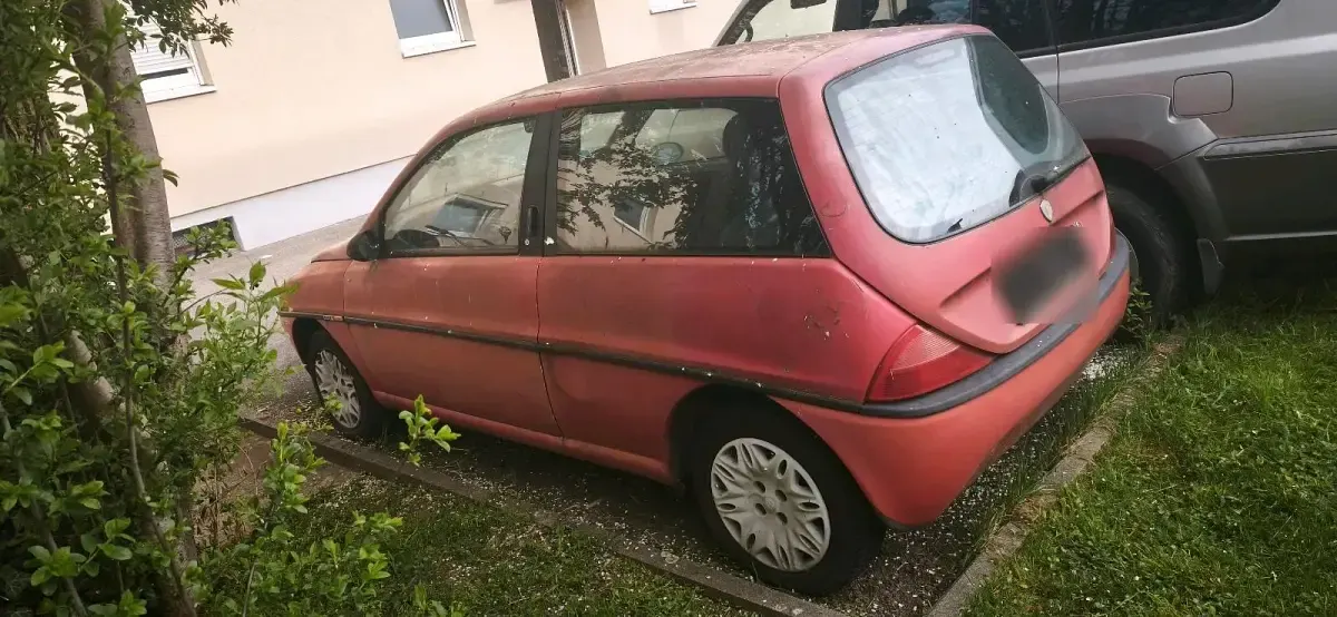 Gebraucht Lancia Ypsilon 54 PS (39 kW) 1998 Rot Kleinwagen