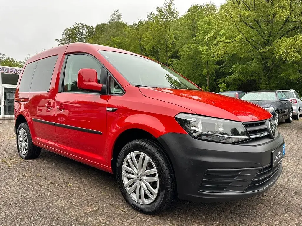 Usata VW Caddy 125 CV (91 kW) 2017 Rosso Monovolume