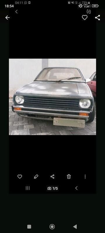 Andere außenfarben Gebraucht 1989 VW Golf II GTI Kleinwagen | 4.999 € - Bild 1/4