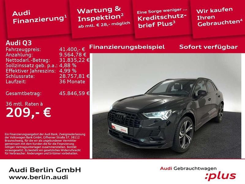 Gebraucht Audi Q3 Advanced Plus 150 PS (110 kW) 2024 Mythosschwarz metallic SUV